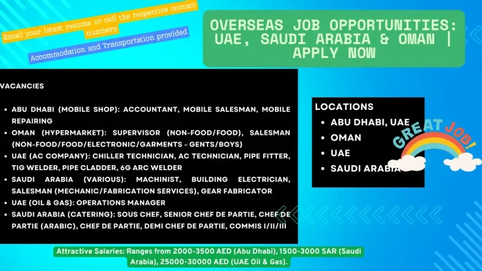 Overseas Job Opportunities